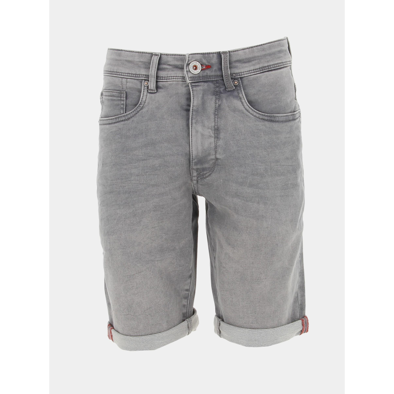 Short en jean slim jackson gris homme - Petrol Industries