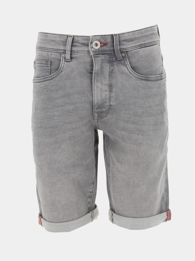 Short en jean slim jackson gris homme - Petrol Industries