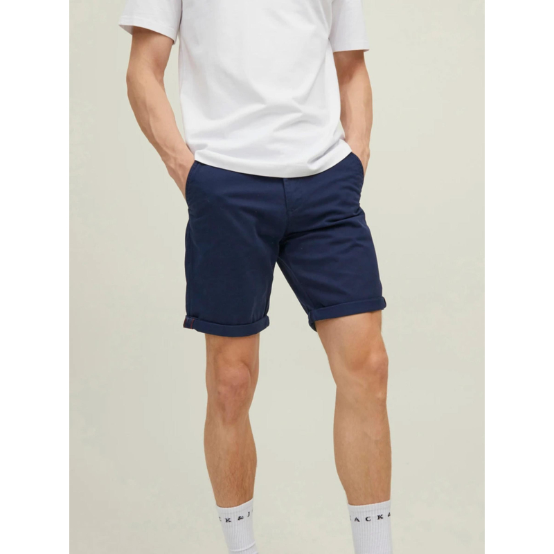 Short chino bowie bleu marine homme - Jack & Jones