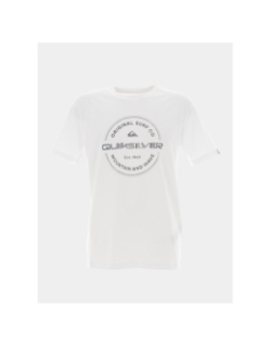 T-shirt circle flaxton blanc homme - Quiksilver