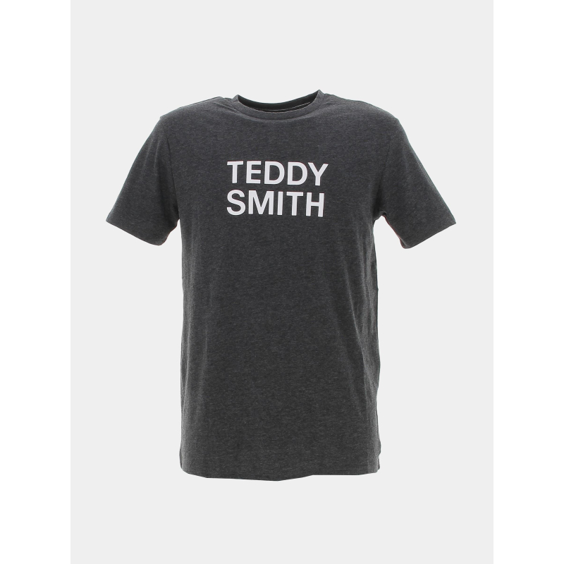 T-shirt ticlass basic gris anthracite homme - Teddy Smith