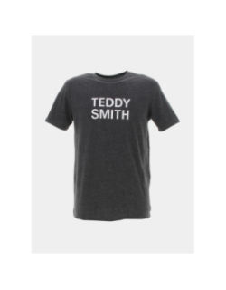 T-shirt ticlass basic gris anthracite homme - Teddy Smith