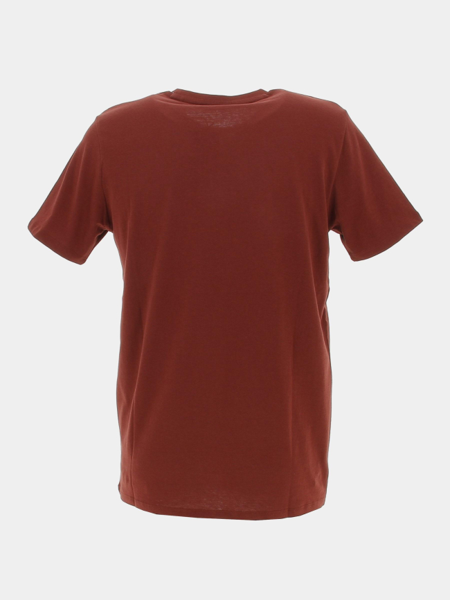 T-shirt ticlass basic bordeaux homme - Teddy Smith