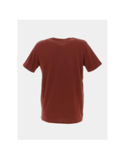 T-shirt ticlass basic bordeaux homme - Teddy Smith