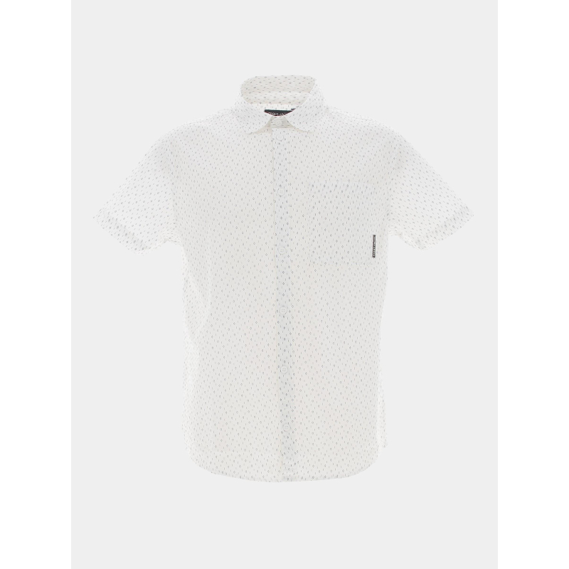 Chemise imprimés blanc garçon - Teddy Smith