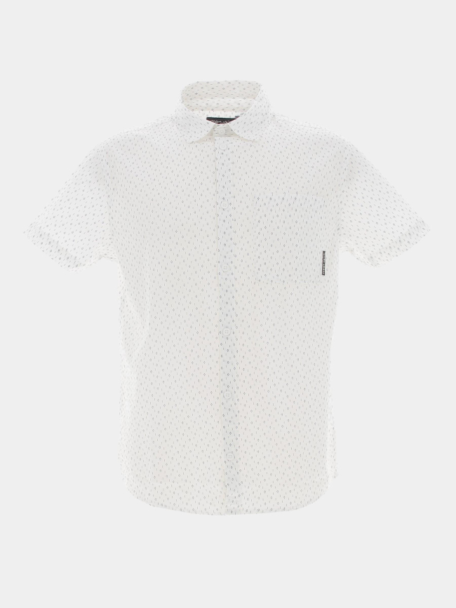 Chemise imprimés blanc garçon - Teddy Smith