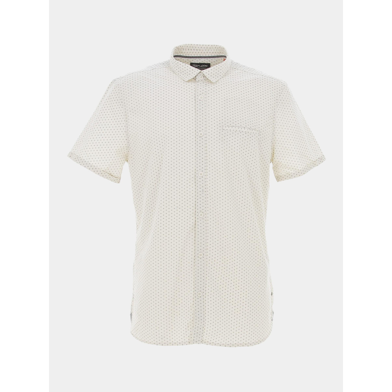 Chemise imprimés cut beige homme - Teddy Smith