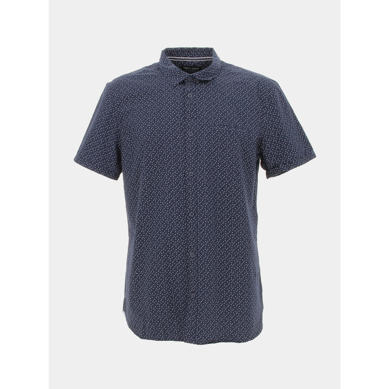 Chemise imprimés cut bleu marine homme - Teddy Smith