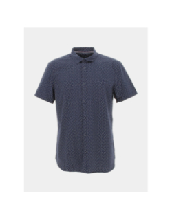 Chemise imprimés cut bleu marine homme - Teddy Smith