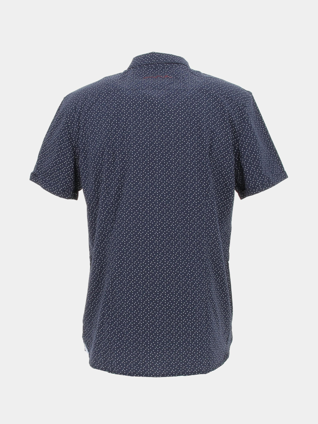 Chemise imprimés cut bleu marine homme - Teddy Smith