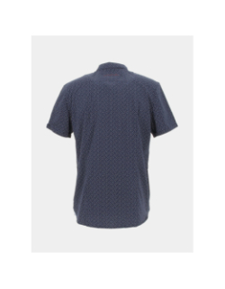 Chemise imprimés cut bleu marine homme - Teddy Smith