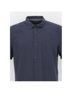 Chemise imprimés cut bleu marine homme - Teddy Smith