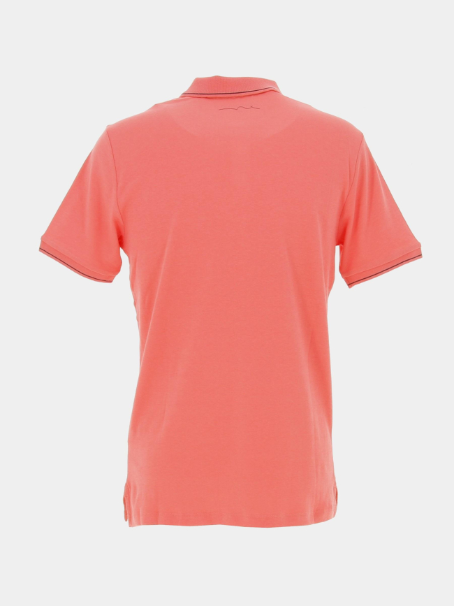 Polo joey corail orange homme - Teddy Smith