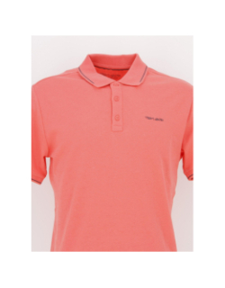 Polo joey corail orange homme - Teddy Smith