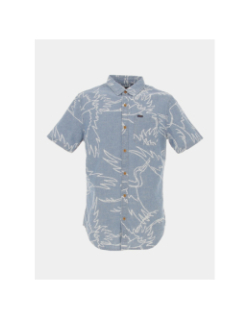 Chemise imprimés vintage loom bleu homme - Superdry