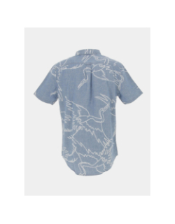 Chemise imprimés vintage loom bleu homme - Superdry