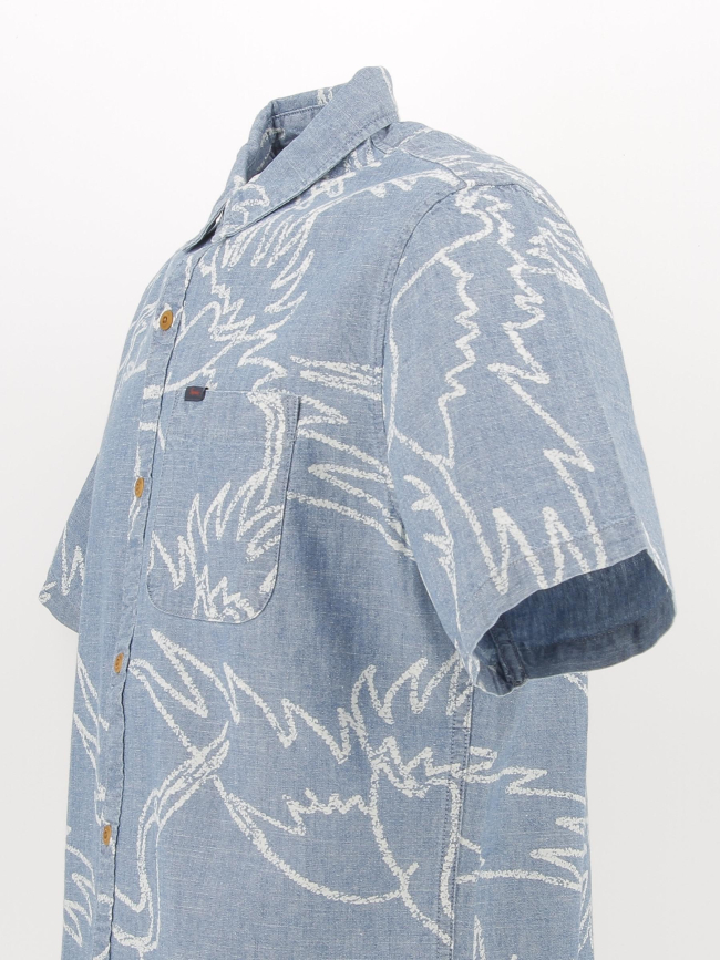 Chemise imprimés vintage loom bleu homme - Superdry