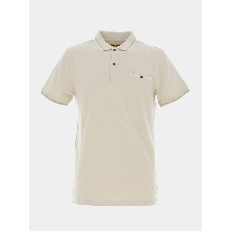 Polo manches courtes beige homme - Petrol Industries