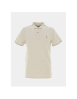 Polo manches courtes beige homme - Petrol Industries