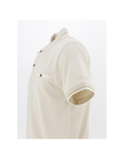 Polo manches courtes beige homme - Petrol Industries