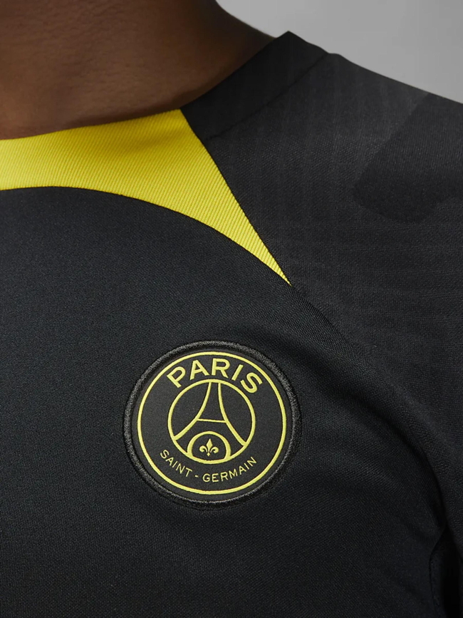 Maillot de football psg noir jaune homme - Nike