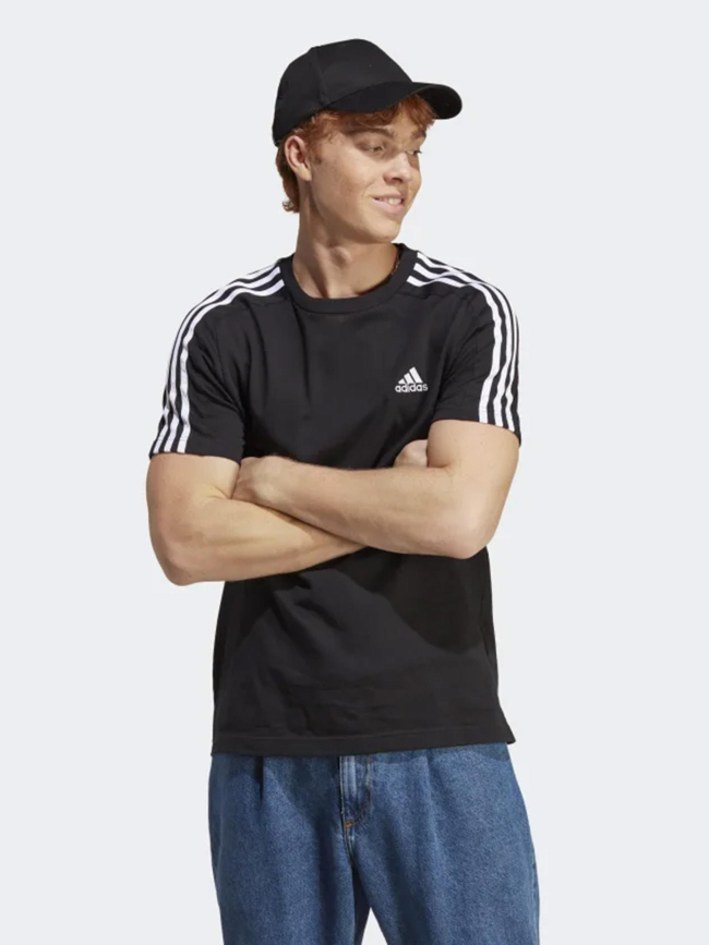 T-shirt sportswear 3 stripes noir homme - Adidas