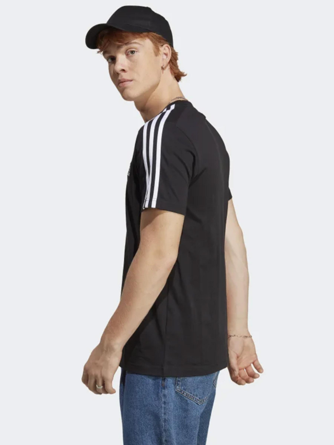 T-shirt sportswear 3 stripes noir homme - Adidas