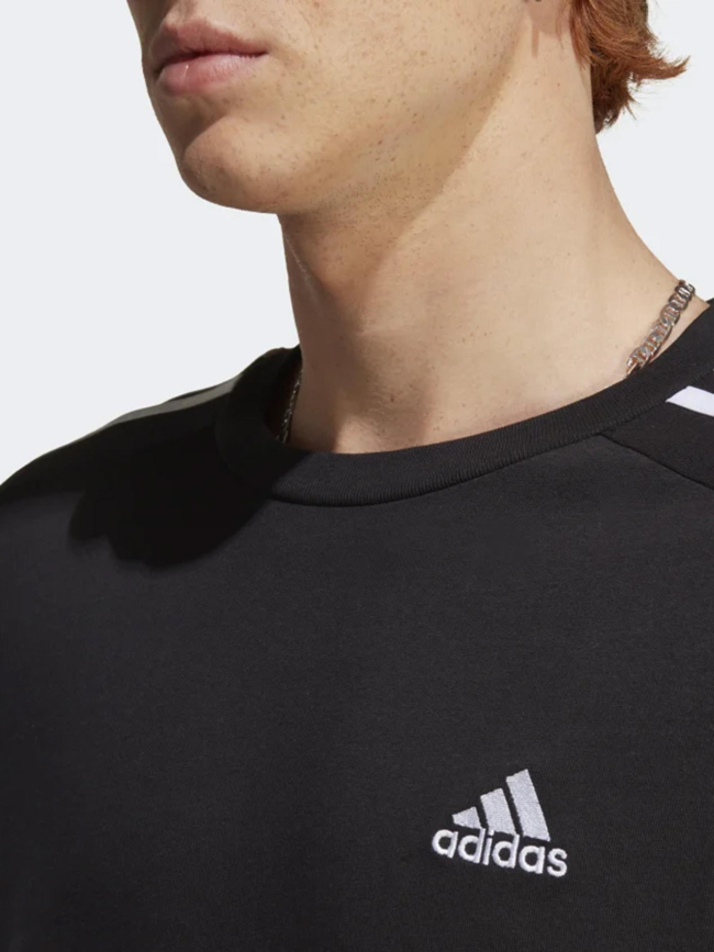 T-shirt sportswear 3 stripes noir homme - Adidas