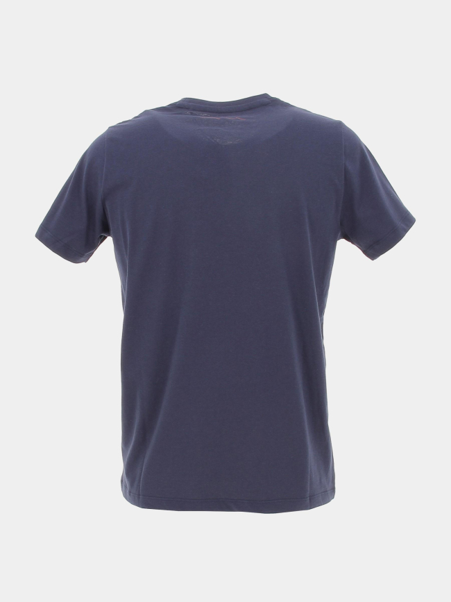 T-shirt ticlass 3 bleu marine garçon - Teddy Smith