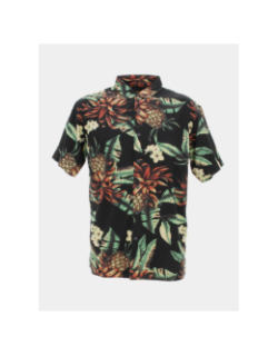 Chemise à fleurs hawaienne vintage noir homme - Superdry