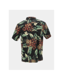 Chemise à fleurs hawaienne vintage noir homme - Superdry