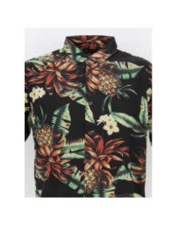 Chemise à fleurs hawaienne vintage noir homme - Superdry