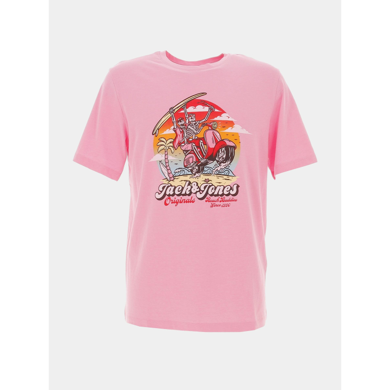 T-shirt beachbone rose homme - Jack & Jones