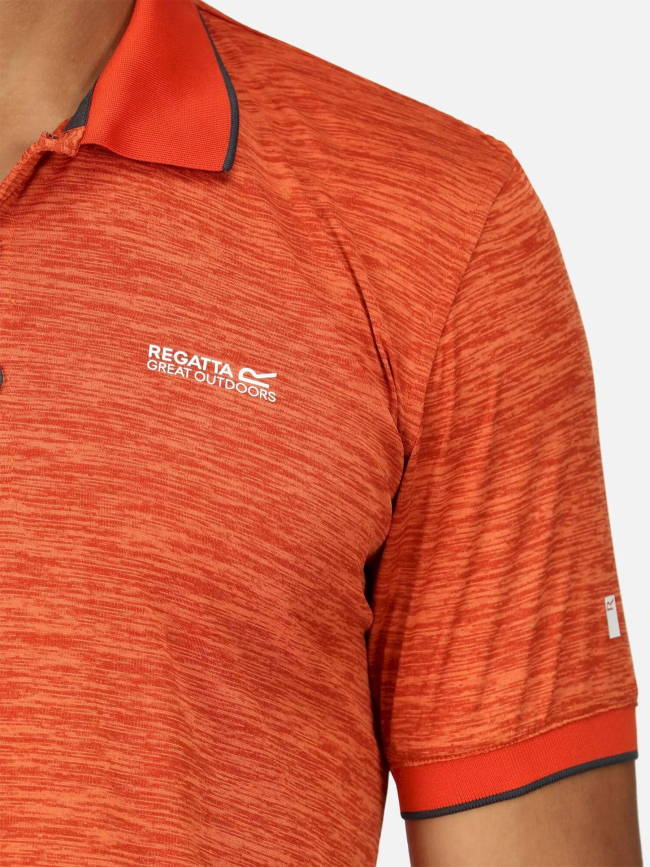 Polo de randonnée remex 2 orange homme - Regatta