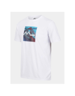 T-shirt de randonnée fingal 6 blanc homme - Regatta