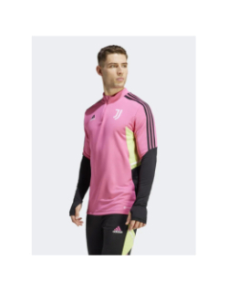 Sweat de football juventus rose noir homme - Adidas