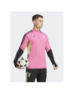 Sweat de football juventus rose noir homme - Adidas