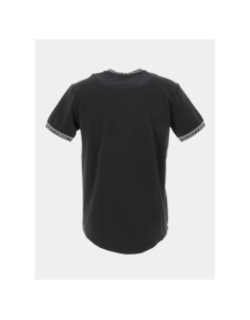 T-shirt basic col logo noir homme - Project X Paris