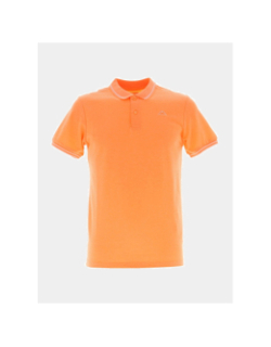 Polo eizo corporate orange fluo homme - Kappa