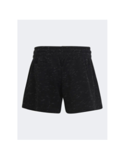 Short jogging de sport big logo noir chiné fille - Adidas