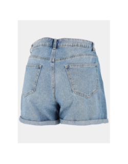 Short en jean denim phine bleu clair femme - Only