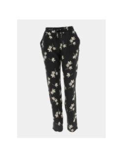 Pantalon fluide à fleurs easy noir femme - Vero Moda