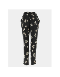 Pantalon fluide à fleurs easy noir femme - Vero Moda