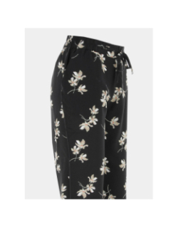 Pantalon fluide à fleurs easy noir femme - Vero Moda