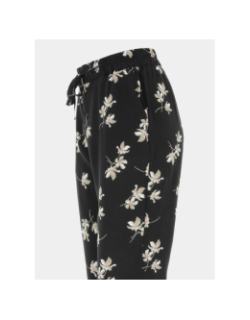 Pantalon fluide à fleurs easy noir femme - Vero Moda