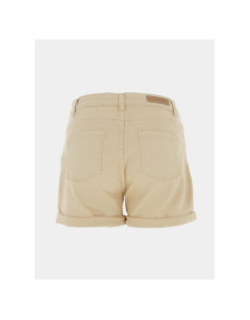 Short mini cerise beige femme - Deeluxe