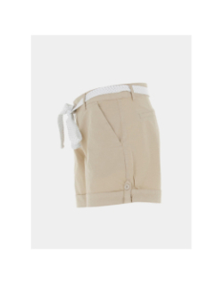 Short ceinture olah beige femme - Sun Valley