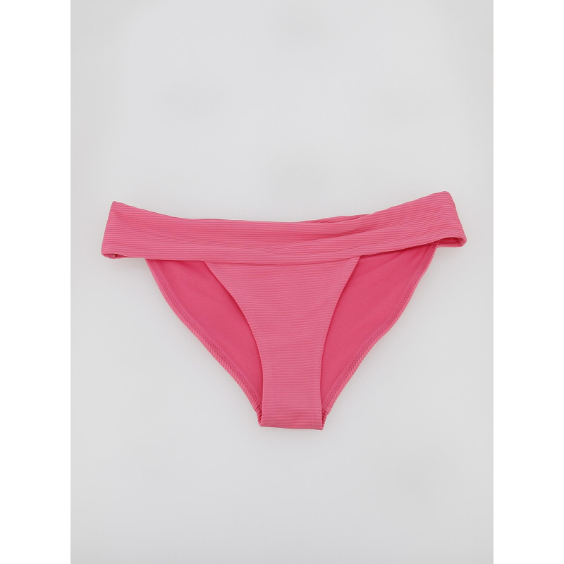 Bas de maillot de bain bikini côtelé bobby rose femme - Only