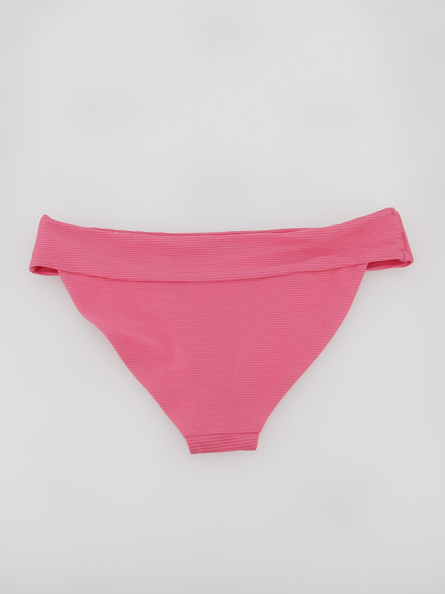 Bas de maillot de bain bikini côtelé bobby rose femme - Only