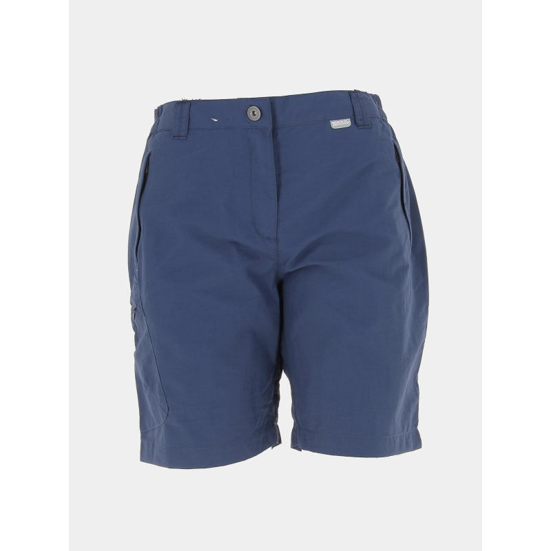 Short de randonnée chaska 2 bleu marine femme - Regatta